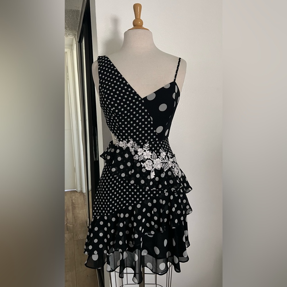 BCBG Polka Dot Dress